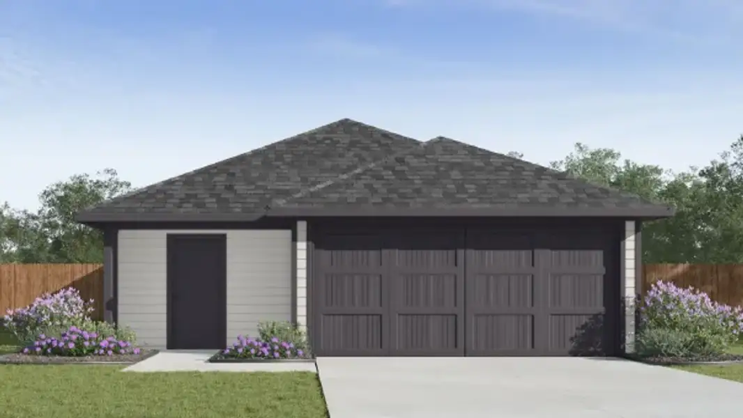 Front exterior of a home in the Flagstop Crossing community, located in Odem, TX (Image 12).
