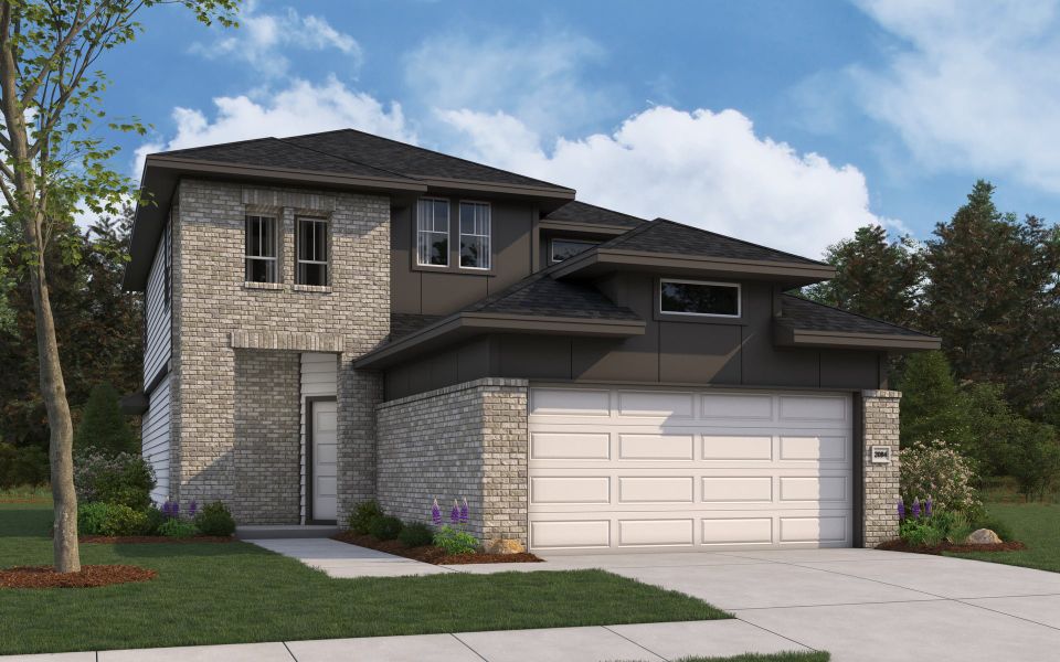 Rendering of floor plan. Colors and features may differ from shown representation.