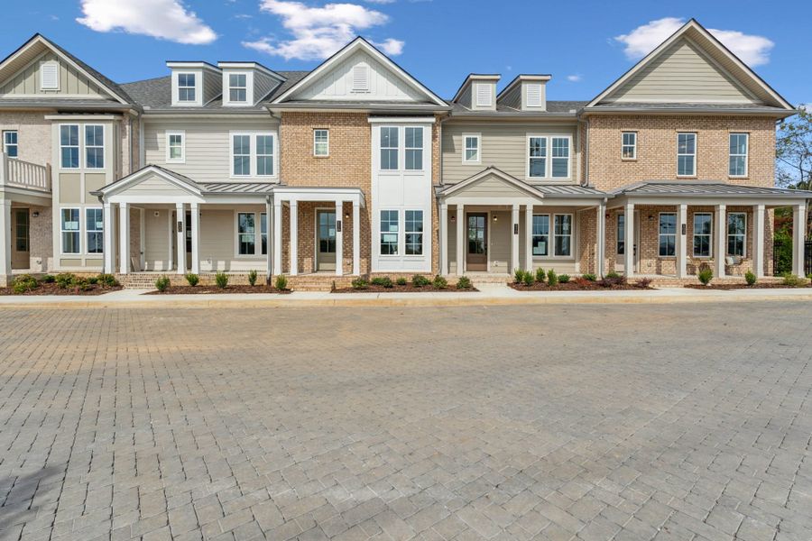 Front exterior of a home in the Nearwater Place community, located in Hendersonville, TN (Image 1). Front exterior of a home in the Nearwater Place community, located in Hendersonville, TN (Image 1).