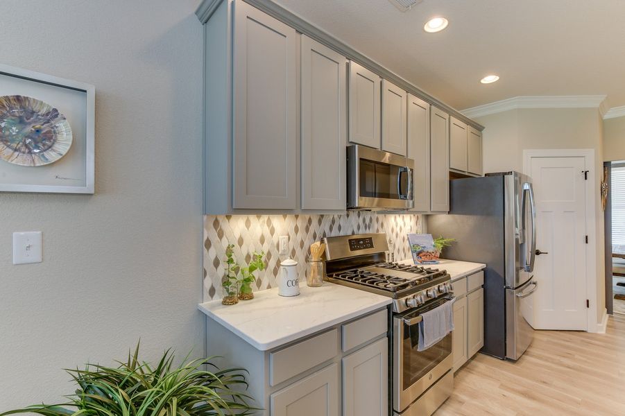 Furnished interior in a model home at Waterleigh in Moyock (Image 11).
