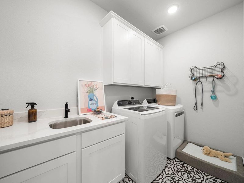 Furnished interior in a model home at Lago Mar in Texas City (Image 33). Furnished interior in a model home at Lago Mar in Texas City (Image 33).