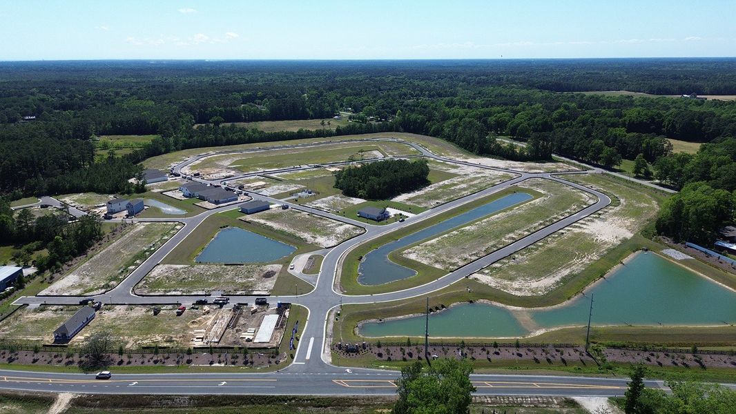 Site preparation and early development at Fox Run in Supply, NC (Image 13). Site preparation and early development at Fox Run in Supply, NC (Image 13).