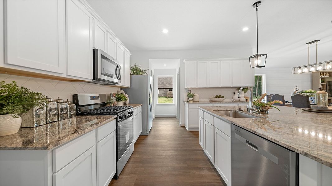 Furnished interior in a model home at Windemere in Beaumont (Image 5).