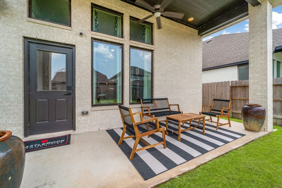 Furnished interior in a model home at Sunterra in Katy (Image 44). Furnished interior in a model home at Sunterra in Katy (Image 44).