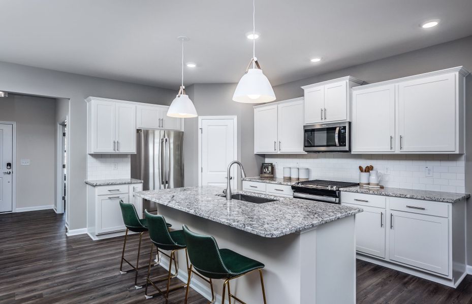 Kitchen with Plenty of Seating