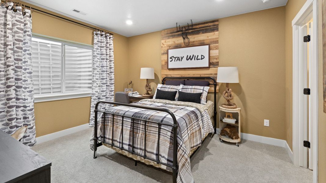Furnished interior in a model home at Granary in Johnstown (Image 13).