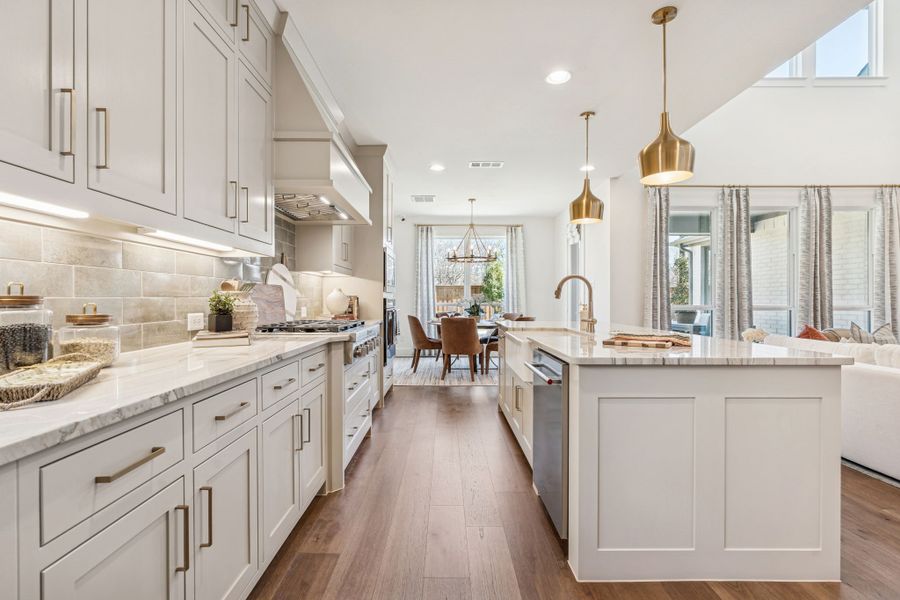 Furnished interior in a model home at Lakewood Village in Lakewood Village (Image 17).