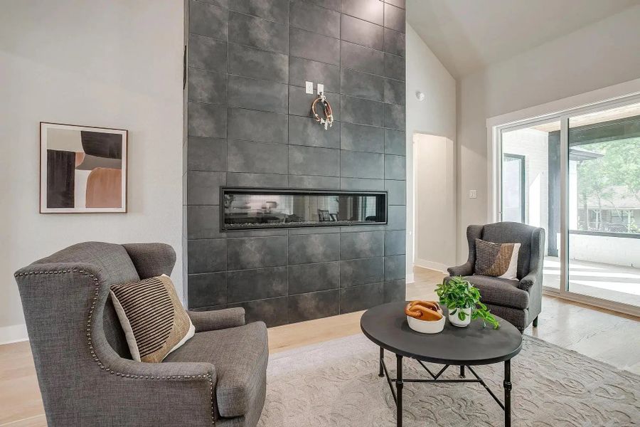 Furnished interior in a model home at Maravilla Estates in Fort Worth (Image 35). Furnished interior in a model home at Maravilla Estates in Fort Worth (Image 35).