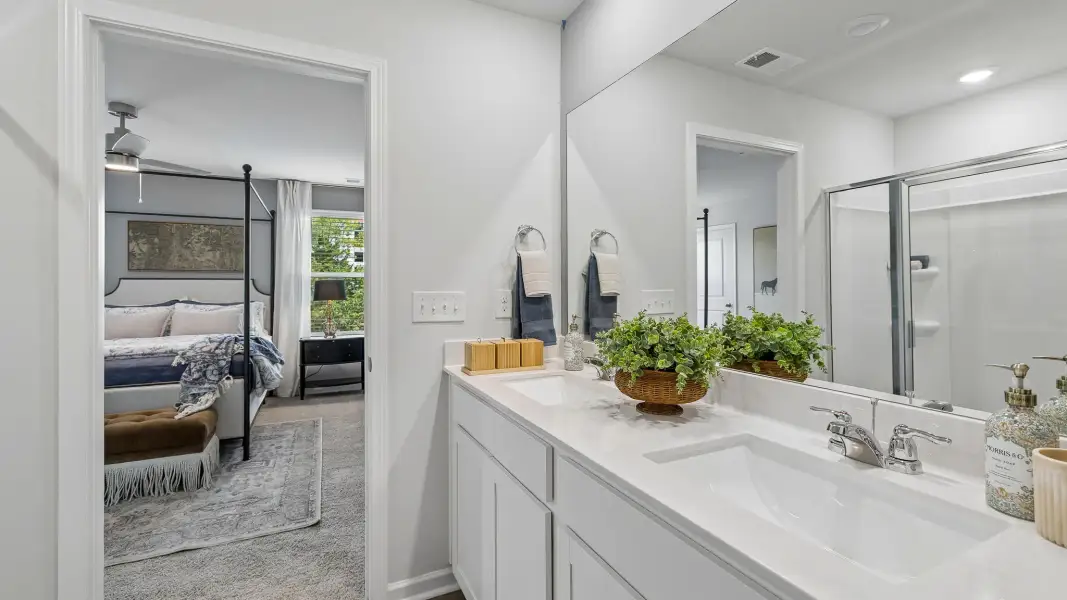Furnished interior in a model home at Blair Ridge in La Vergne (Image 33).