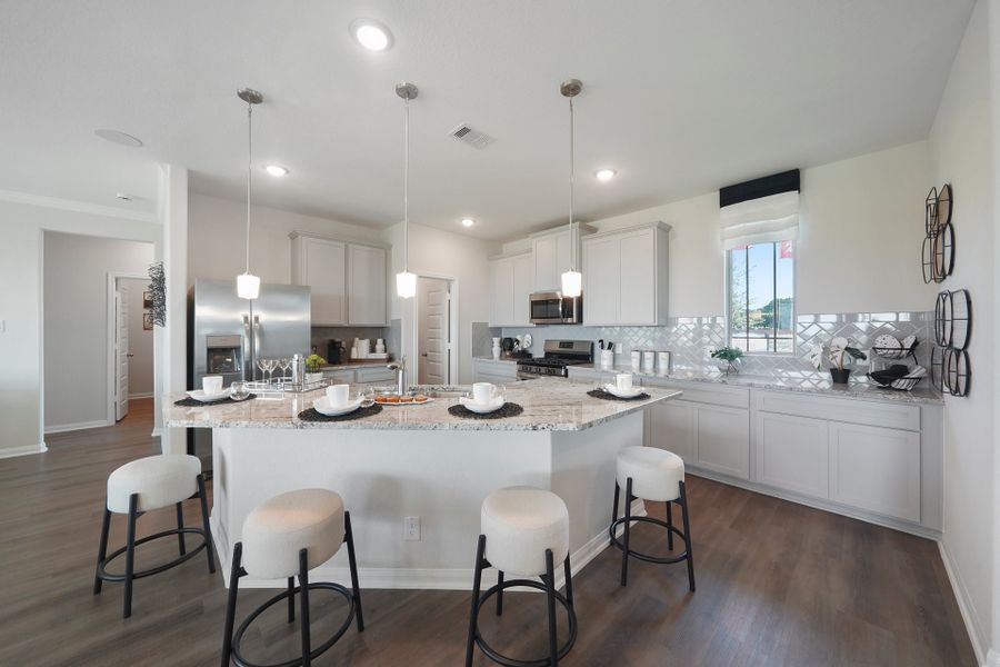 Blue Jays Landing Model Home – Madison – Kitchen Blue Jays Landing Model Home – Madison – Kitchen