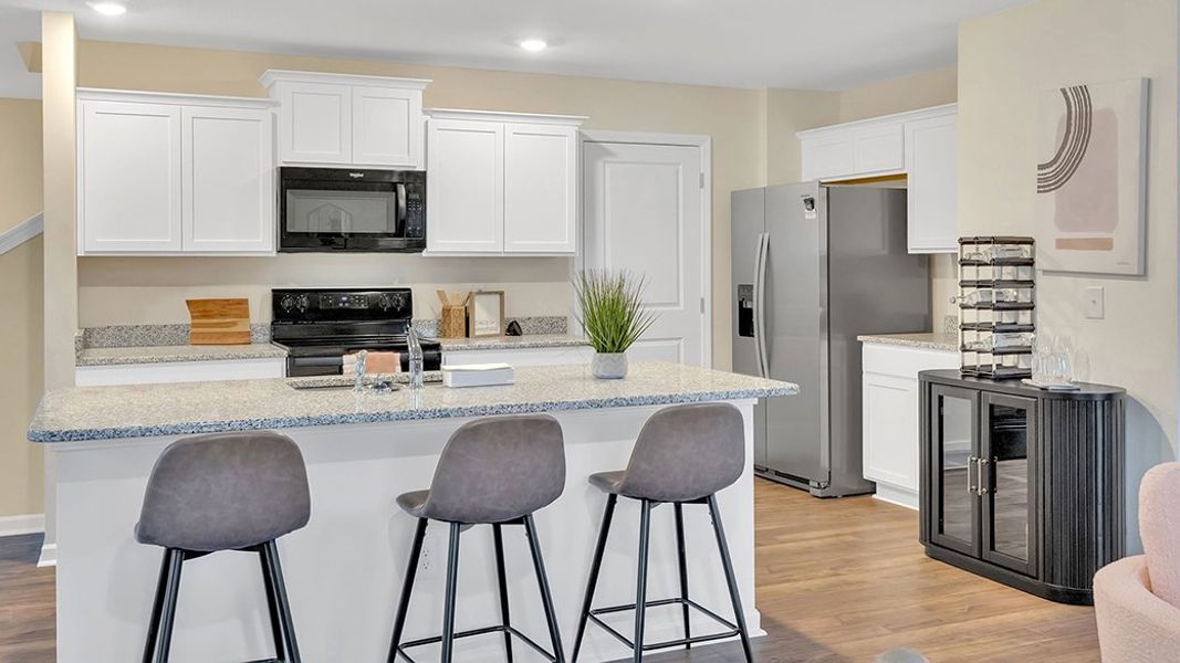Furnished interior in a model home at Beechwood Meadows in Johnson City (Image 3).