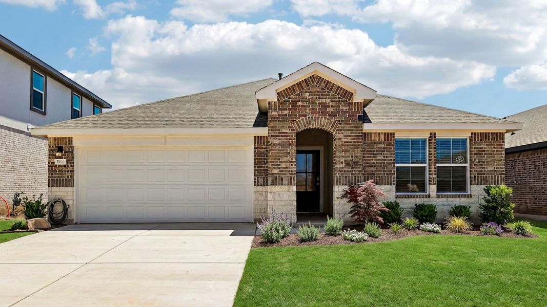 Front exterior of a home in the Bar W Ranch community, located in Leander, TX (Image 5). Front exterior of a home in the Bar W Ranch community, located in Leander, TX (Image 5).