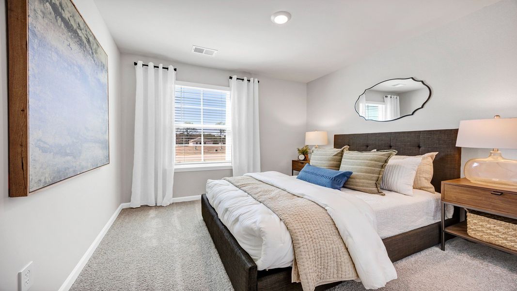 Furnished interior in a model home at The Park at Wilkinson in Orangeburg (Image 22).