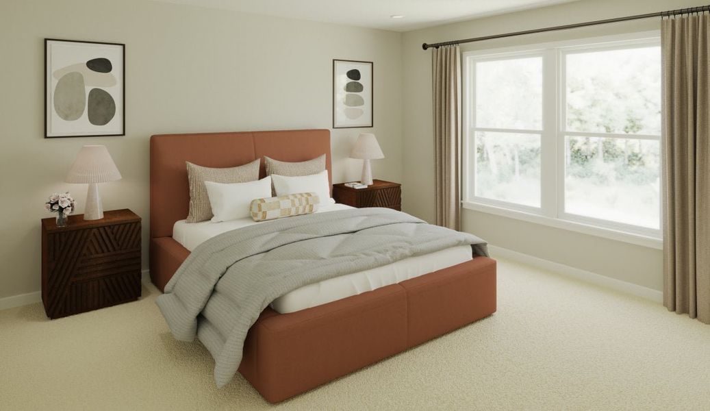 Furnished interior in a model home at Coral Cove in Panama City Beach (Image 7). Furnished interior in a model home at Coral Cove in Panama City Beach (Image 7).