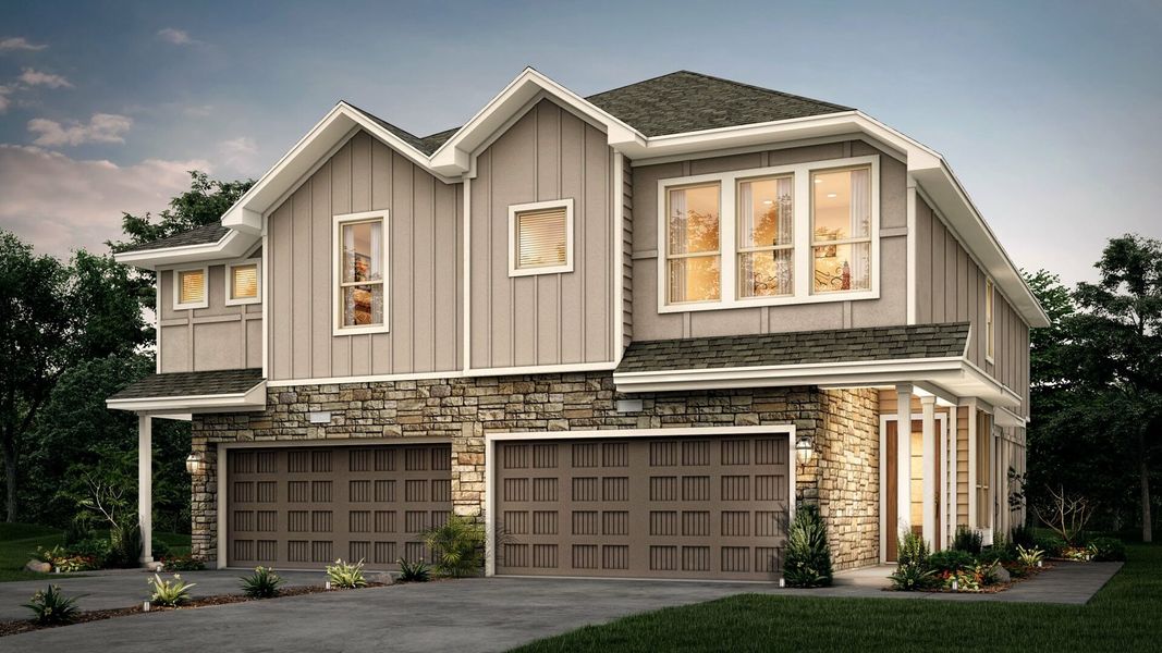 Image 5 of the Meridiana: Urban Villas Collection community in Iowa Colony, TX.