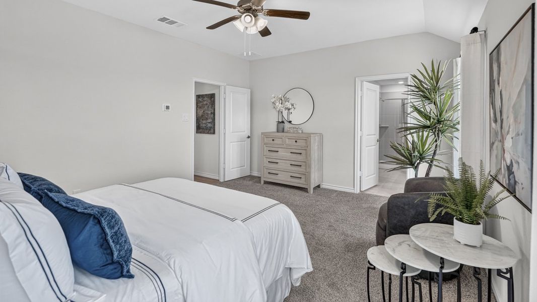 Furnished interior in a model home at Windchime in Celina (Image 47). Furnished interior in a model home at Windchime in Celina (Image 47).