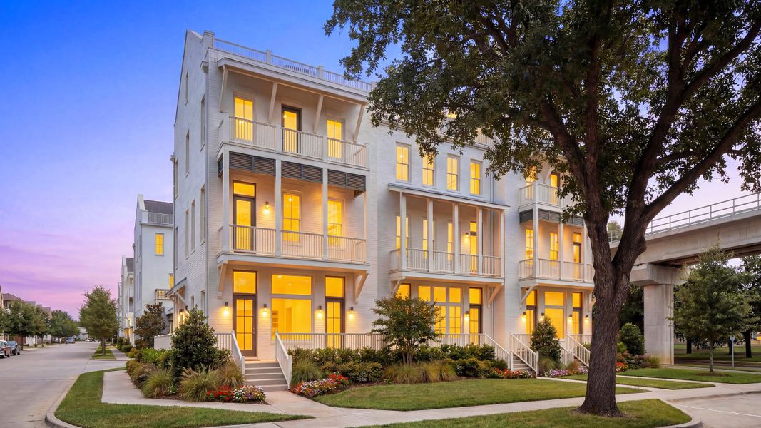 Condo located in Carroll Crest, Carrollton, highlighting architectural design (Image 3). Condo located in Carroll Crest, Carrollton, highlighting architectural design (Image 3).