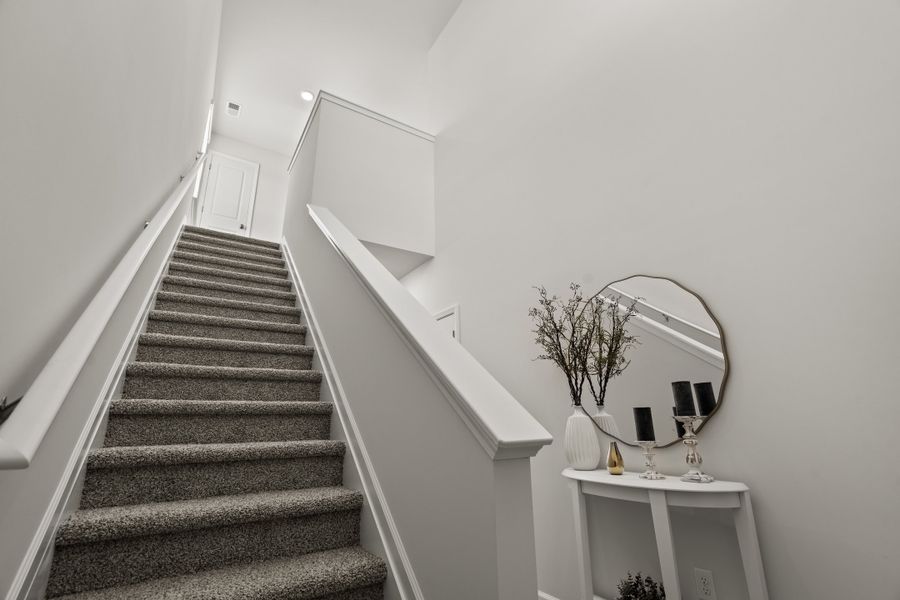 Furnished interior in a model home at The Grove in Florence (Image 17).