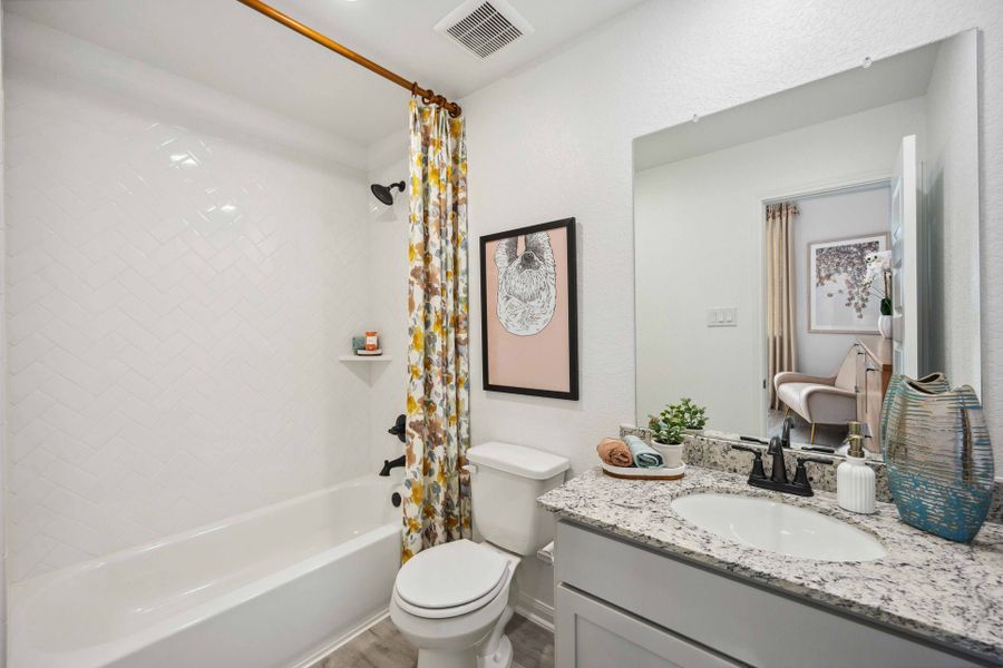 Pearlbrook Model Home - Secondary Bathroom