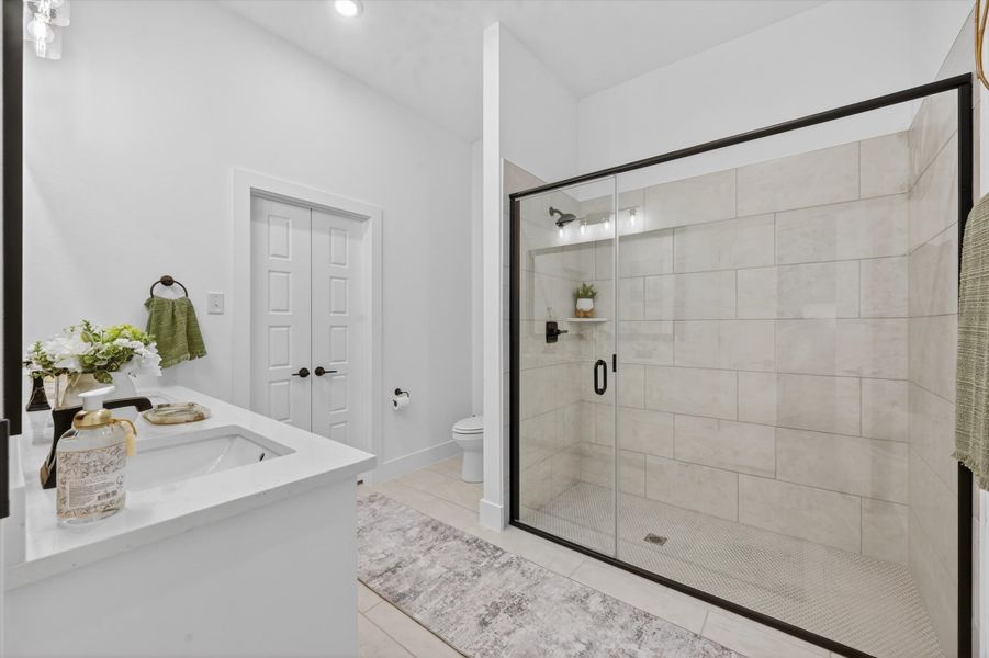 Furnished interior in a model home at Zion Valley in Poolville (Image 28).