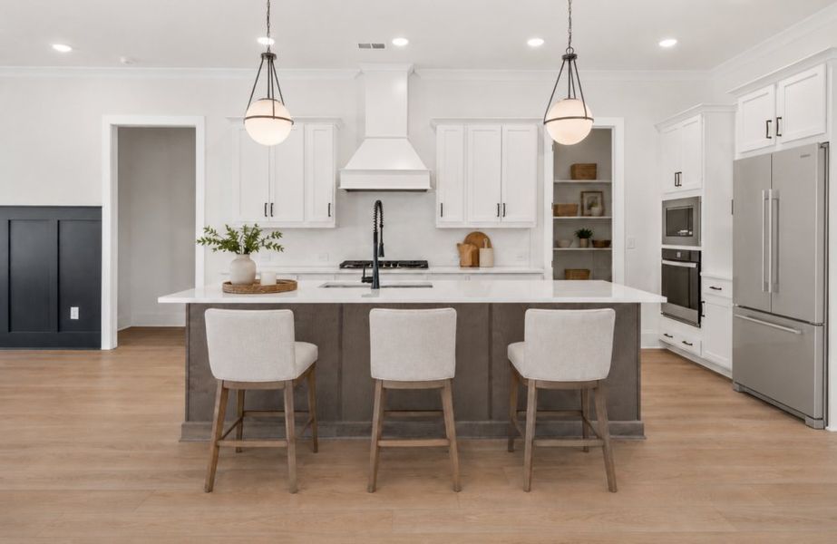 Furnished interior in a model home at The Reserve at Knollwood in Canton (Image 20). Furnished interior in a model home at The Reserve at Knollwood in Canton (Image 20).