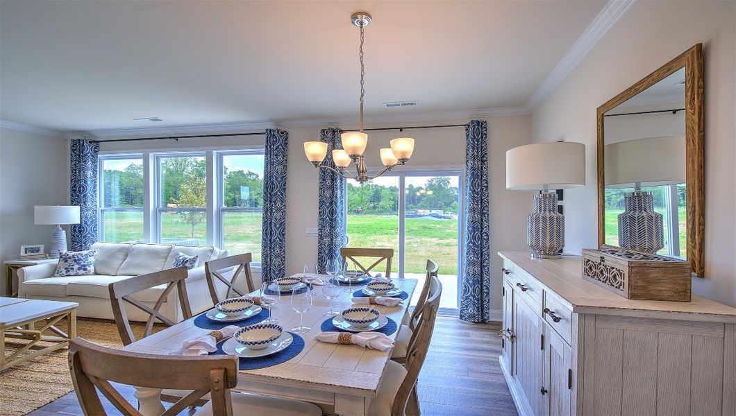 Furnished interior in a model home at The Townes at Stonecrest in Hendersonville (Image 6). Furnished interior in a model home at The Townes at Stonecrest in Hendersonville (Image 6).