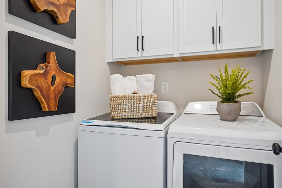 Close-up of interior finishes in a home at South Lake Townes at Flowers Plantation, Clayton (Image 61).