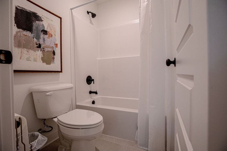 Furnished interior in a model home at The Townhomes at Union Depot in Bartlett (Image 29).