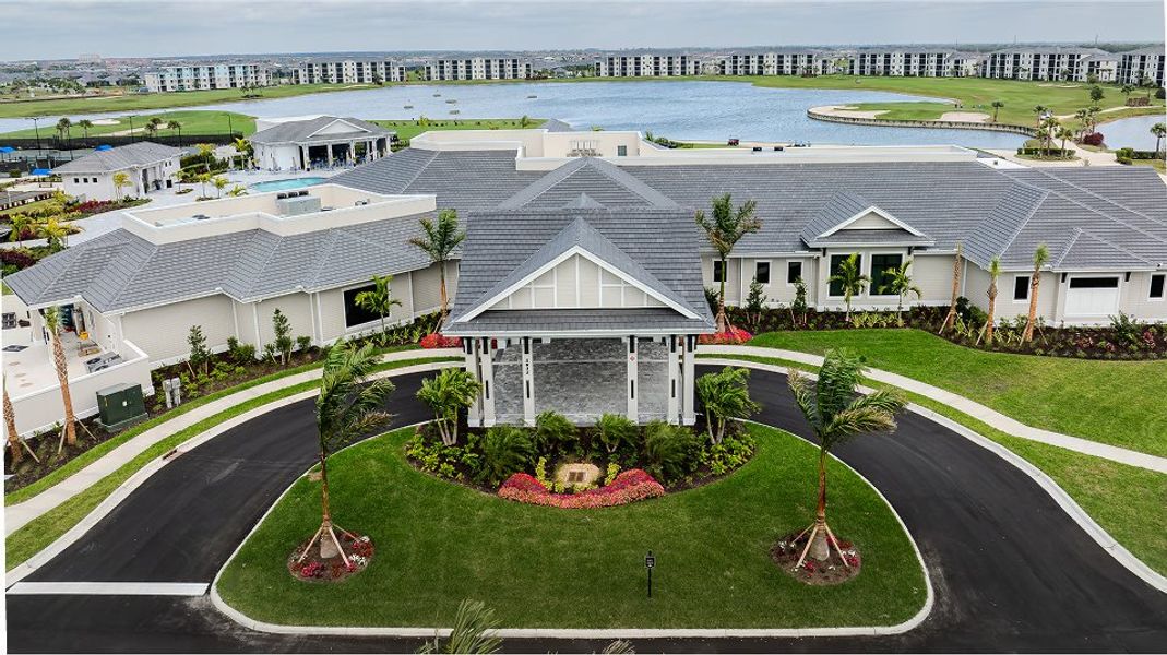 National Golf & Country Club Clubhouse Aerial