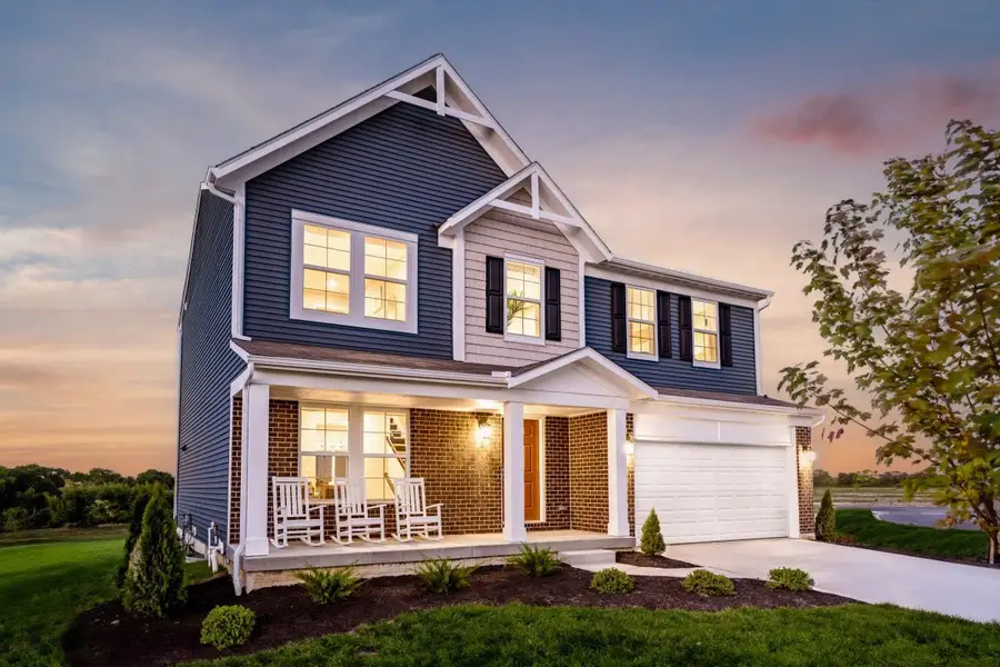 Front exterior of a home in the Bridle Run community, located in Louisville, KY (Image 4).