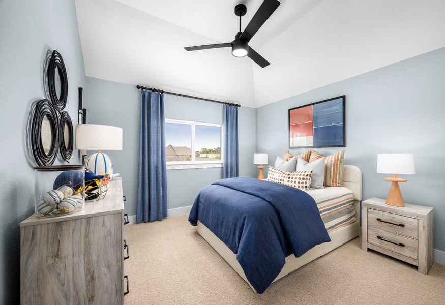Furnished interior in a model home at Ramble in Celina (Image 26). Furnished interior in a model home at Ramble in Celina (Image 26).