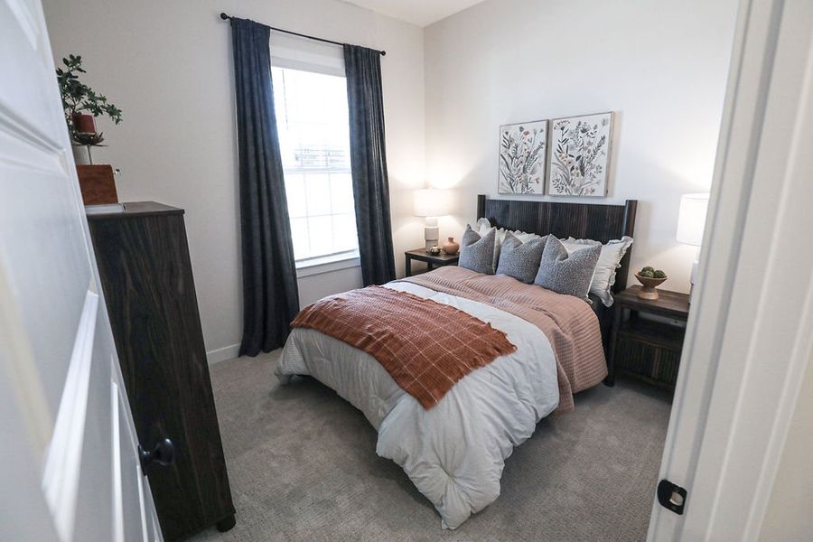 Furnished interior in a model home at Villages of Green Meadows in Munford (Image 26).