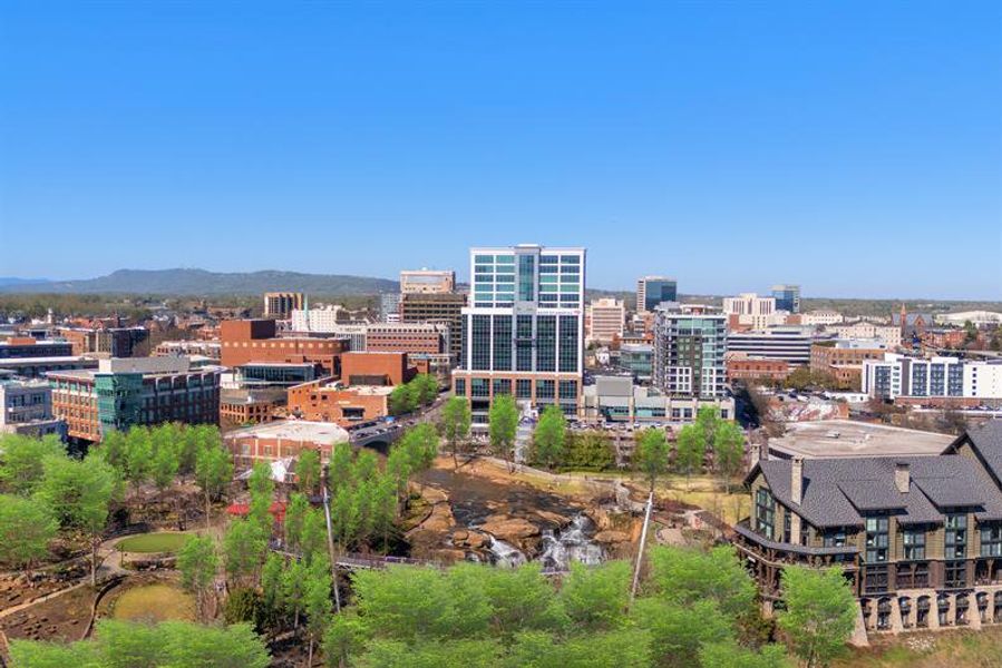 Front exterior of a home in the Emory Park 2-Story community, located in Five Forks, SC (Image 26).