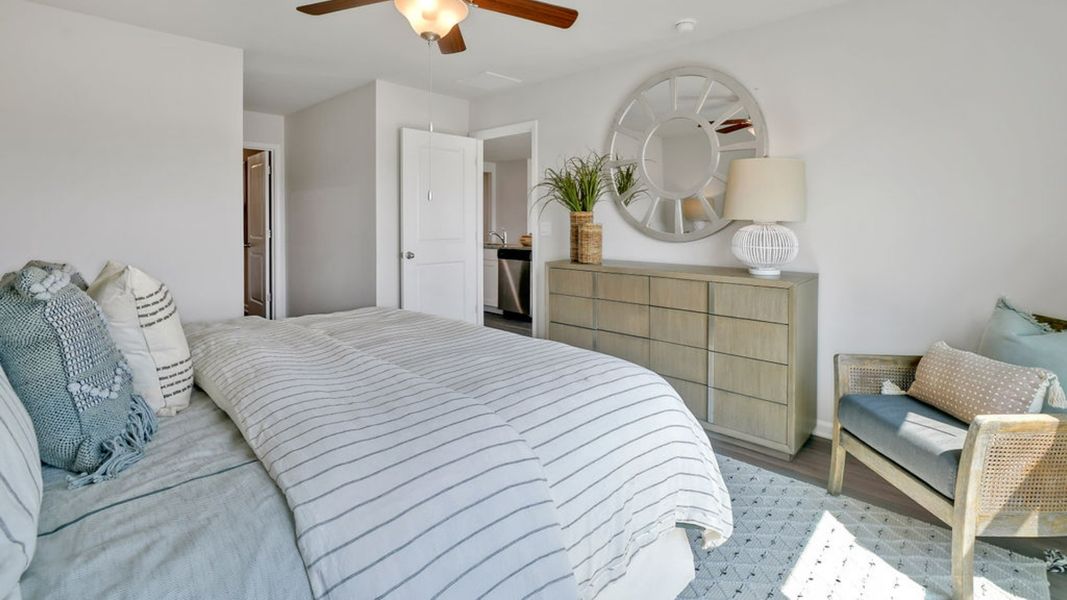 Furnished interior in a model home at Mariners Reach in Bolivia (Image 26). Furnished interior in a model home at Mariners Reach in Bolivia (Image 26).