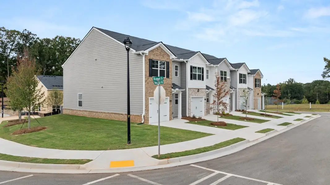 Front exterior of a home in the Young's Crossing community, located in Stone Mountain, GA (Image 10).