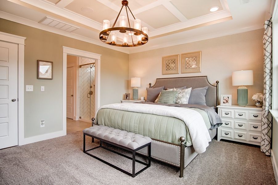 Furnished interior in a model home at Cobblestone Park in Blythewood (Image 10). Furnished interior in a model home at Cobblestone Park in Blythewood (Image 10).