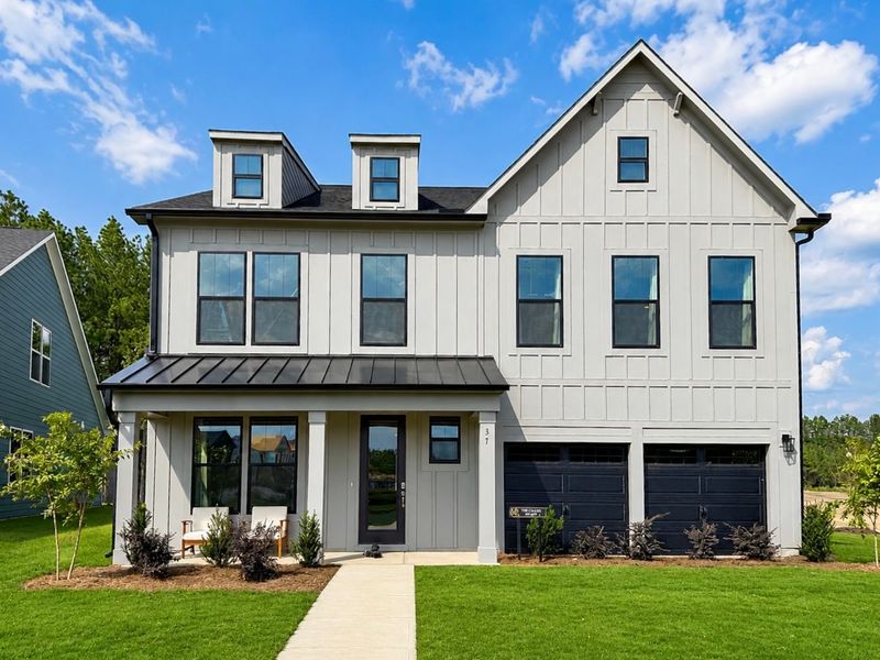 Front exterior of a home in the Meadowview community, located in Pittsboro, NC (Image 2).