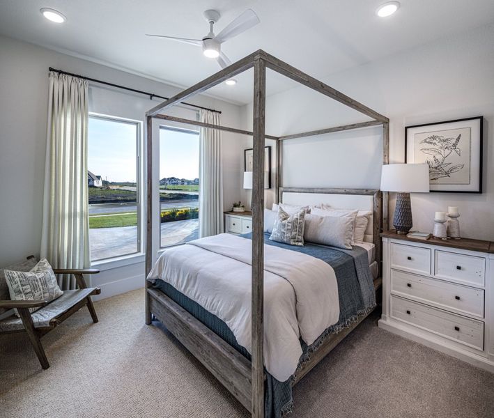 Furnished interior in a model home at Heath Golf and Yacht Club in Heath (Image 29). Furnished interior in a model home at Heath Golf and Yacht Club in Heath (Image 29).