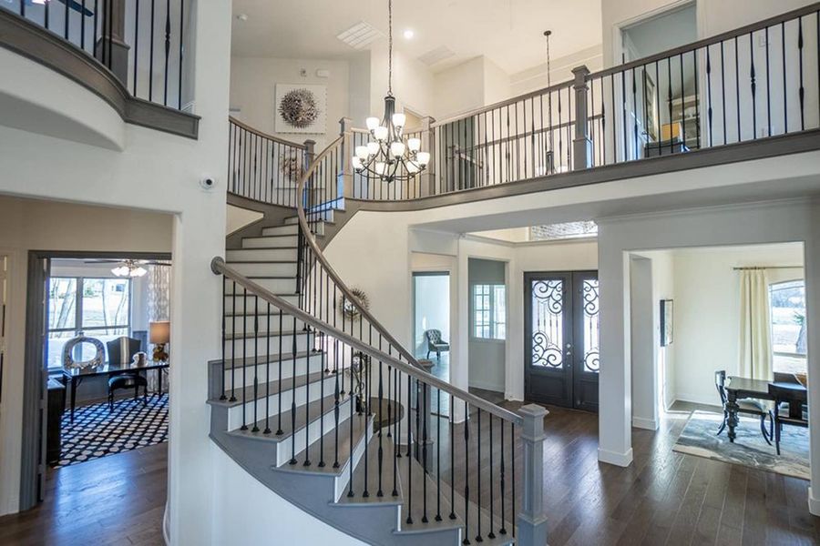 Furnished interior in a model home at Parker Ranch in Parker (Image 3).