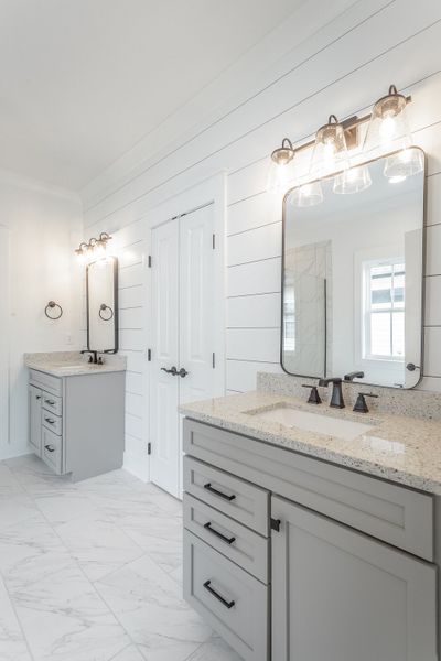 Furnished interior in a model home at Creekside in Cleveland (Image 29).