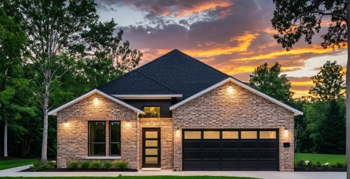 Front exterior of a home in the Cordova Crossing community, located in Seguin, TX (Image 2).