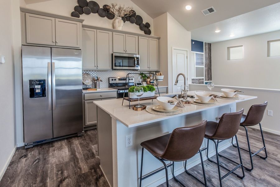 Furnished interior in a model home at Raindance Condos in Windsor (Image 9). Furnished interior in a model home at Raindance Condos in Windsor (Image 9).