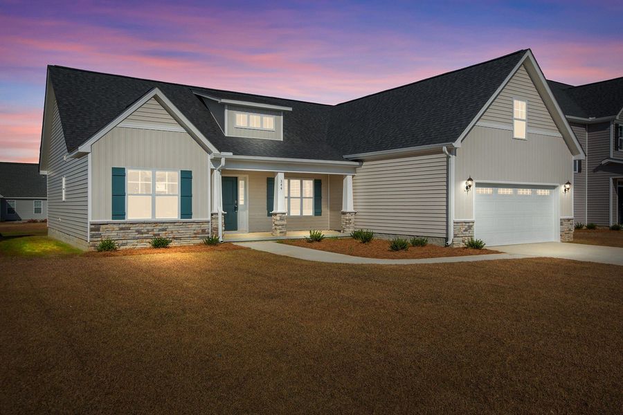 Front exterior of a home in the Arbor Hills South II community, located in Greenville, NC (Image 2).