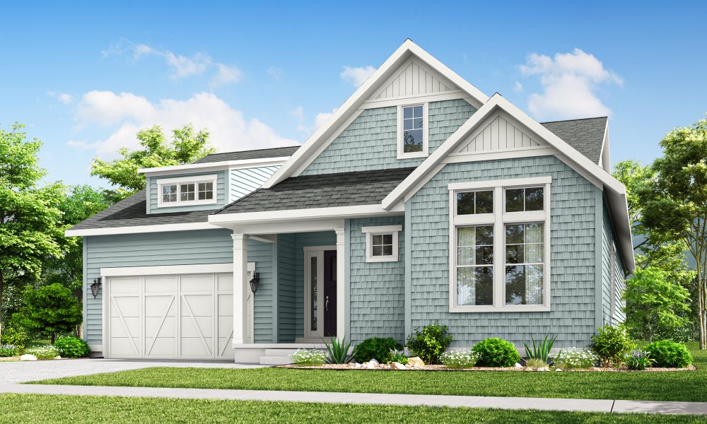 Front exterior of a home in the Jackson Creek community, located in Monument, CO (Image 2).