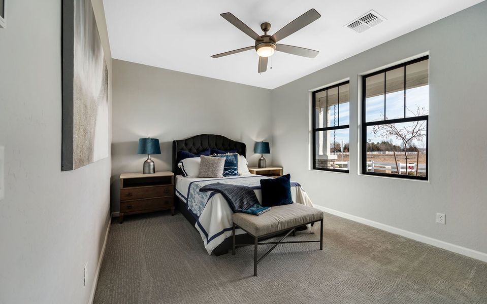 Furnished interior in a model home at Heritage Pointe in Chino Valley (Image 31).