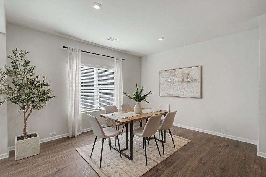 Furnished interior in a model home at Meadow Pines in Dallas (Image 35). Furnished interior in a model home at Meadow Pines in Dallas (Image 35).