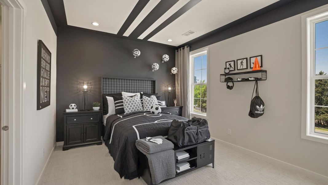 Roomy secondary bedrooms Roomy secondary bedrooms