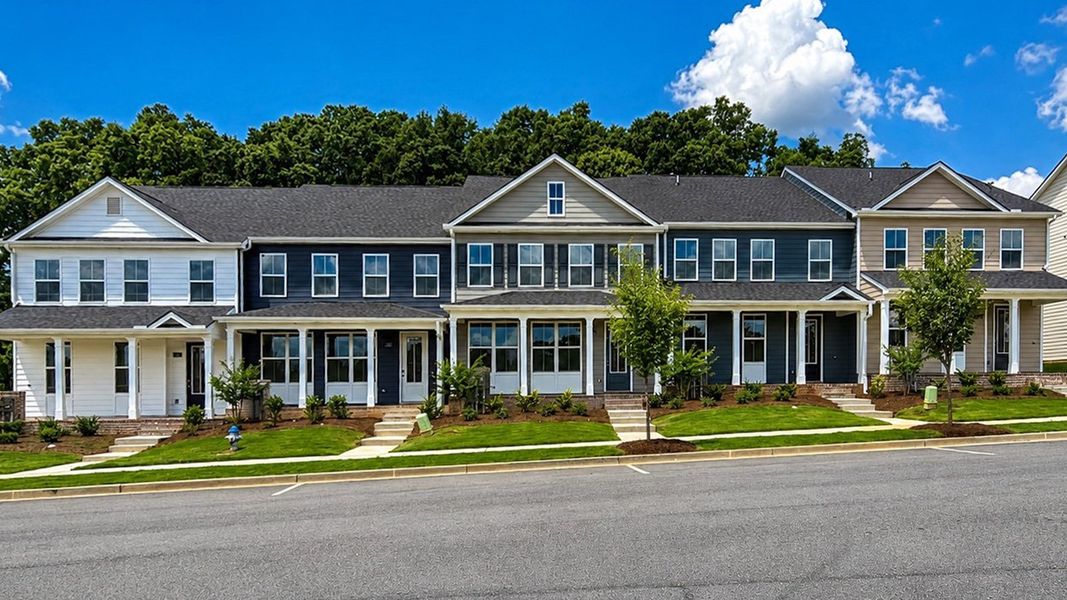 Front exterior of a home in the Brookland Commons community, located in Monroe, GA (Image 3).