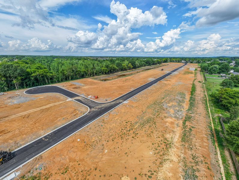 Site preparation and early development at Salem Oaks in Murfreesboro, TN (Image 2).