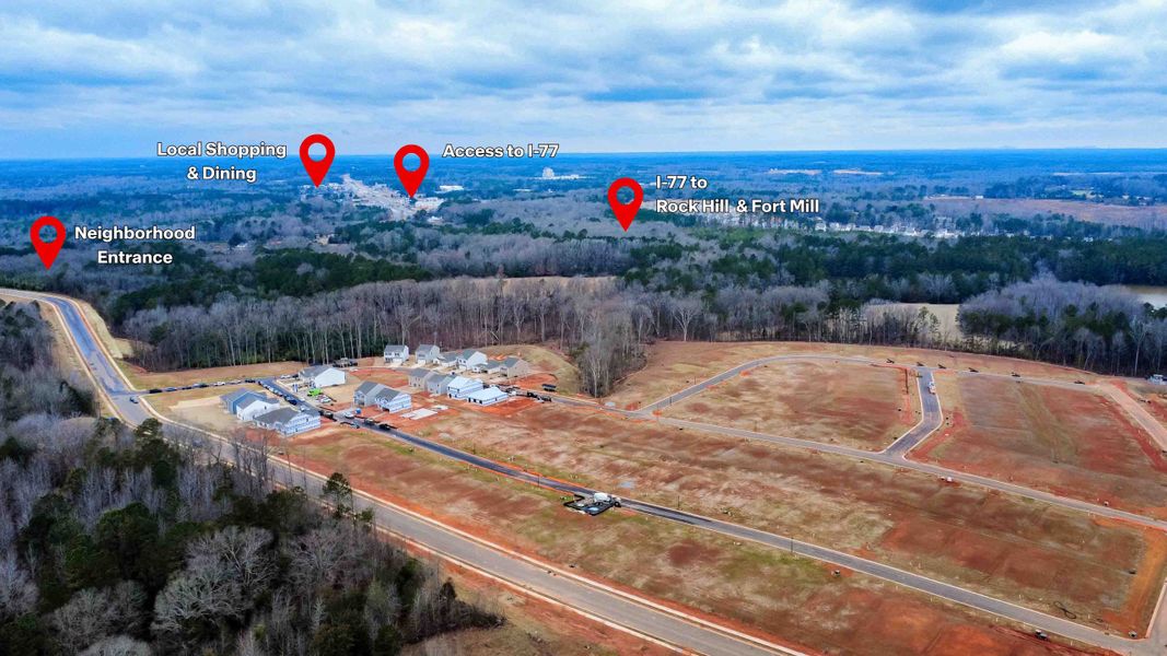 Site preparation and early development at Stanton in Richburg, SC (Image 32).